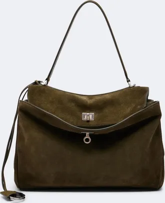 Balenciaga Borsa Rodeo Medium in suede