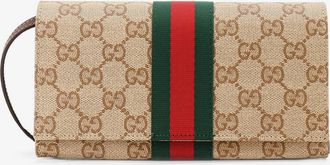 Gucci Borsa a spalla in tessuto GG con dettaglio Nastro Web - GUCCI - gender_Woman