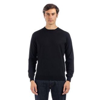 FILIPPO DE LAURENTIIS Merino Wool Sweater With Classic Crew Neckline