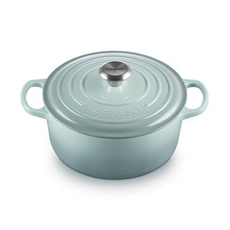 LE CREUSET Cocotte Rot. Evo 24 cm Sea Salt