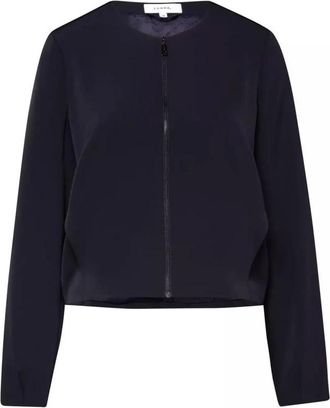 Comma Jassen, Dames, Blauw, S, Boxy Blouson Jacket
