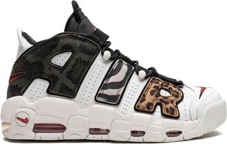 Nike Air More Uptempo Animal Instinct sneakers - unisex - Leather - 9 - White