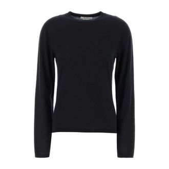 Max Mara Round-neck Truien - Dames - Ronde hals truien - Blauw - XL - Truien & Vesten