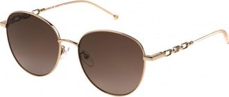 Escada Womens SESD95 56 8FEP Sunglasses - Rose Gold - One Size