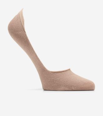 Cole Haan Womens Knit Ballet Sock Liner - 2 Pack - Beige