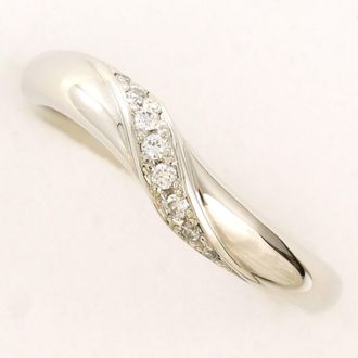 C&A Platinum Platinum Band Ring (Pre-Owned)