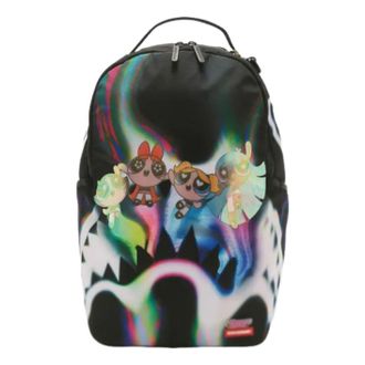 Sprayground x Powerpuff Girls Rainbow Holo Backpack Black G6910-64