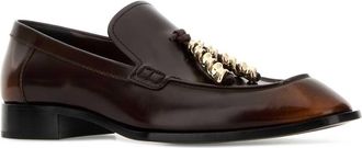 Loewe Womens Edge Loafer Brown Calf