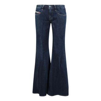 Diesel Flared Jeans, female, Blue, Size: W25 1970 D-Bleess Flare Jeans