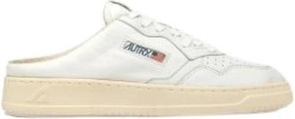 Autry Medalist Mule - Dames - Slip ons - Wit - 38 EU - Leer - Schoenen