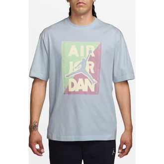 Nike Jordan Air Jordan Cotton Graphic T-Shirt in Aura at Nordstrom, Size Xx-Large