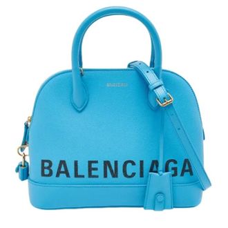 Balenciaga Pre-owned Vintage Handtas - Dames - Vintage Handtas - Blauw - ONE Size - Leer - Vintage