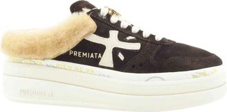 Premiata Micol Sneaker - Dames - Sneakers - Bruin - 37 EU - Leer - Schoenen