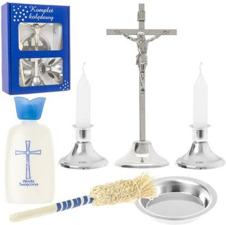 OEM Gran Juego De Villancicos, Plata, Cromo, 21,5 Cm