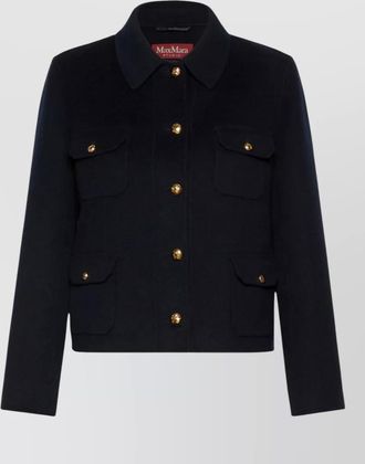 Max Mara wool single-breasted coat