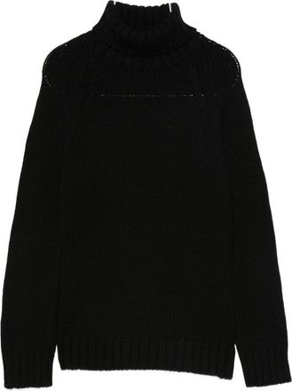 base Wool Turtle-Neck Jumper-Donna