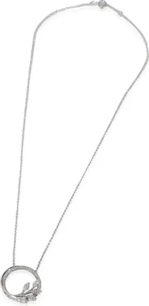 Tiffany & Co. Pre-Owned Tiffany & Co. Victoria Diamond Pendant in Platinum 0.39 CTW