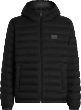 Dolce & Gabbana PLAQUE DOWN JACKET Size: 52, colour: BLACK