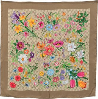 Gucci Gucci Flora Silk Foulard
