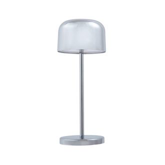 Lucande De aluminio plateado