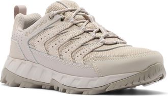 Columbia Womens Strata Trail Low Hiking Shoes, Soft Taupe/Kettle, 8.5
