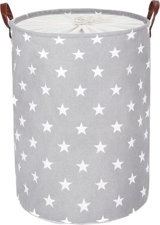 OEM Cesta De Almacenamiento Para La Ropa Sucia - Redonda Plegable - Algod&oacute;n 40&times;50cm - Estilo A