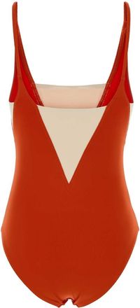 Eres Womens Swimsuit Red Nylon Elastane Swimwear