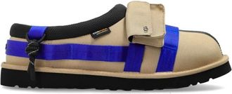 UGG Tasman Wildwood - Heren - Pantoffels - Beige - 40 EU - Polyester - Schoenen