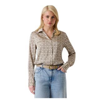 Guess Dames, Blouses & Shirts, Geel, Maat: XS Poliester