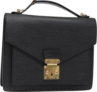 Louis Vuitton Pre-owned Handbags, female, Black, Size: ONE SIZE Pre-owned Leather louis-vuitton-bags