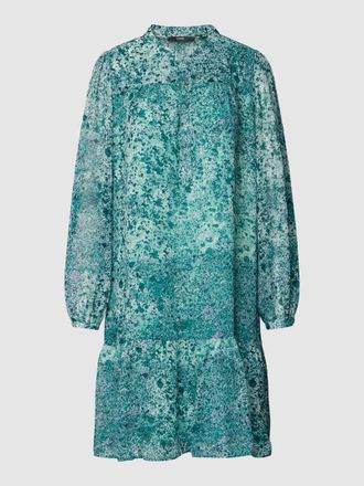 Esprit Esprit Collection Blusenkleid mit Allover-Muster in Gruen, Größe 34