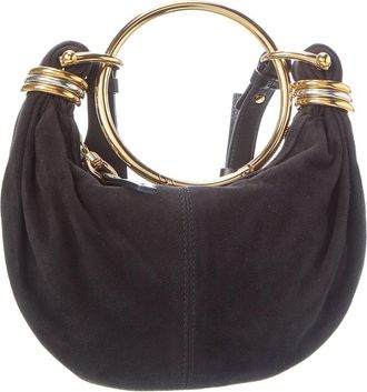 Chlo&eacute; Mini Leather Bracelet Hobo Bag