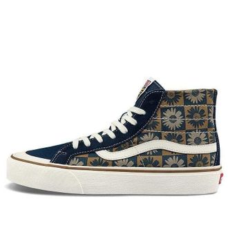 Vans Unisex SK8-Hi High-Top Sneakers Blue/White VN0A3MV1A5A
