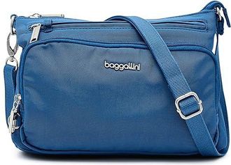 Baggallini Securtex(r) Anti-theft Keepsake Crossbody Cross Body Womens Handbags Lapis, Nylon
