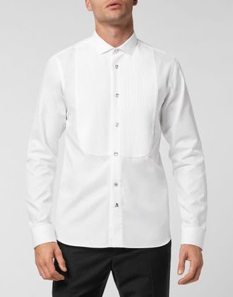 Philipp Plein Shirt Men in White at Nordstrom, Size Xxx-Large