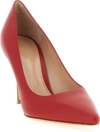 Gianvito Rossi Womens Pump Red Calfskin Leather
