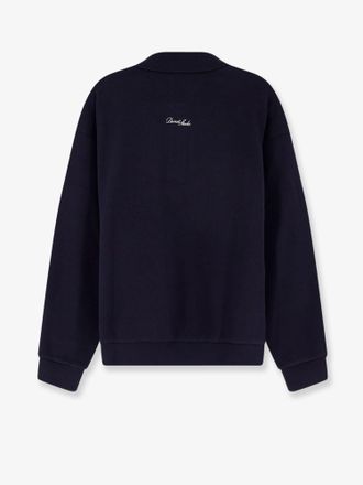Dunst Cotton with Logo Patch Polo - Navy