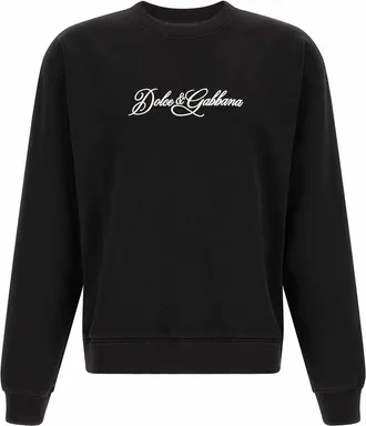 Dolce & Gabbana Logo Embroidery Sweatshirt