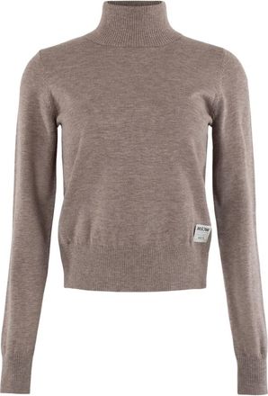 Moscow Truien & Vesten, Dames, Beige, S, Polyester, Gaby Turtleneck