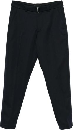 low brand Broek met Riem - Heren - Slim Fit Broeken - Blauw - W38 - Leer - Broeken