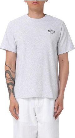 A.P.C. Hombre, Camisetas, Gris, Talla: M