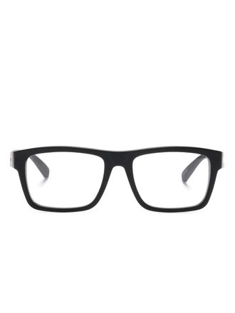 Bulgari BV50018I rectangle-frame glasses - Black