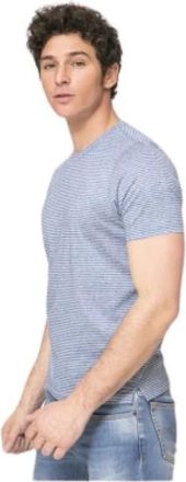 Gran Sasso t-shirt - Heren - T-shirts - Blauw - L - Katoen - Tops