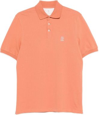 Brunello Cucinelli Brunello Cucinelli Logo Cotton Polo Shirt