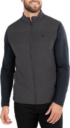 Travis Mathew Apex Flex Stretch Vest in Heather Black at Nordstrom Rack, Size Xx-Large