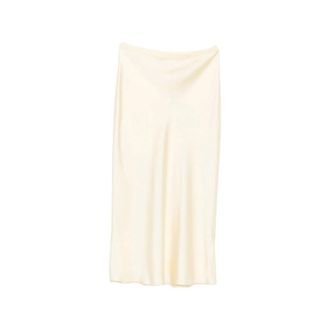 Anine Bing Midi Skirts, female, Yellow, Size: XS Bias Midi Skirt
