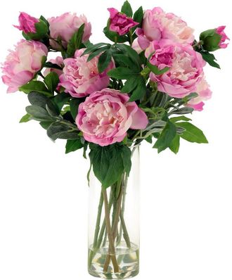 Mark Roberts Luscious Peony Vase in Lavender at Nordstrom