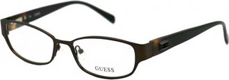 Guess Womens Rectangular Glasses In Brown