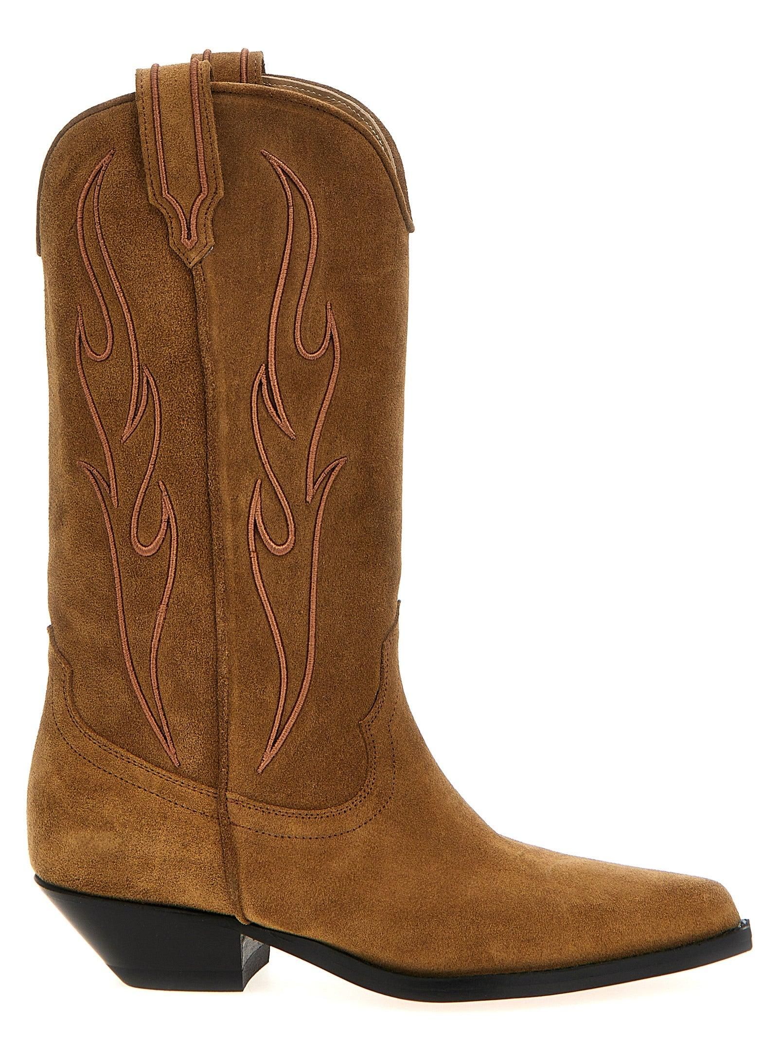 ブーツその他 SONORA BOOTS (HIM357CASUE06W CAMEL) Women's Leather High Boots with Toe Rodeo Honey Color