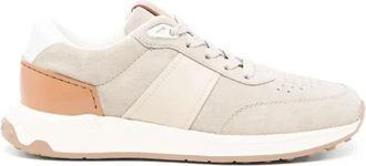 Tod's Stijlvolle Sneakers voor Mannen - Heren - Sneakers - Beige - 39 EU - Schoenen